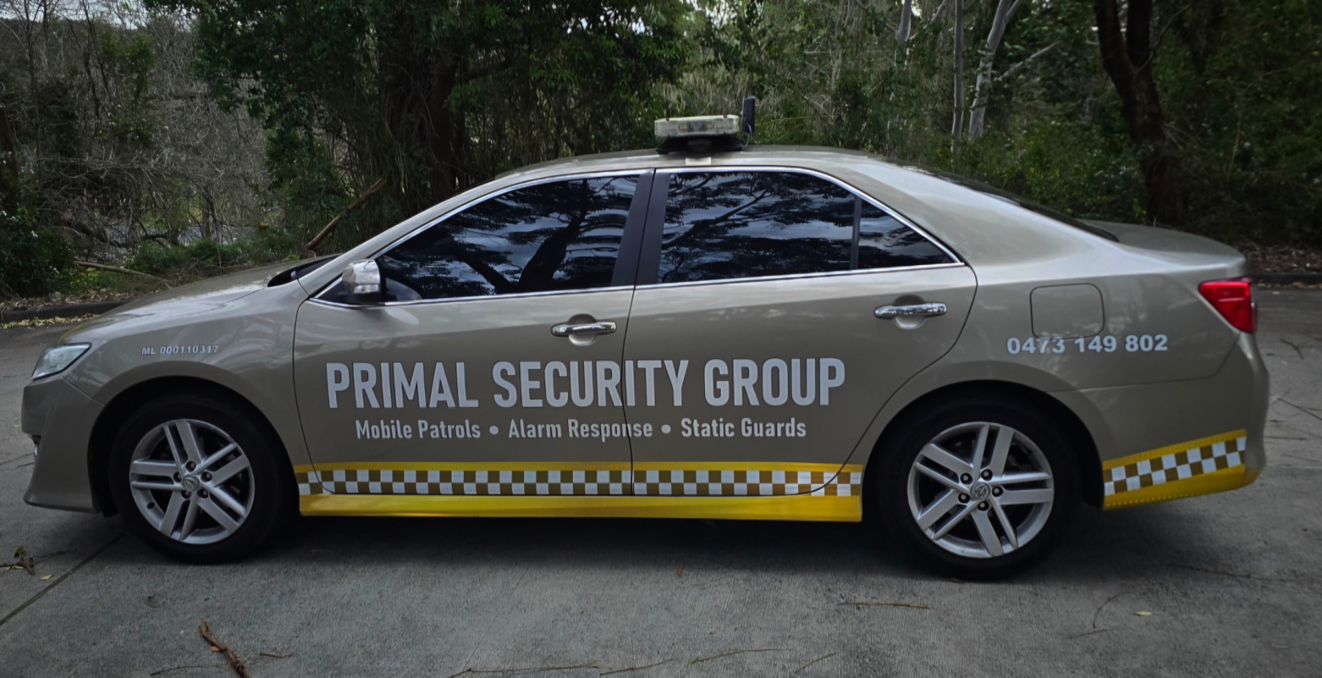 Primal Security patrol vehicle